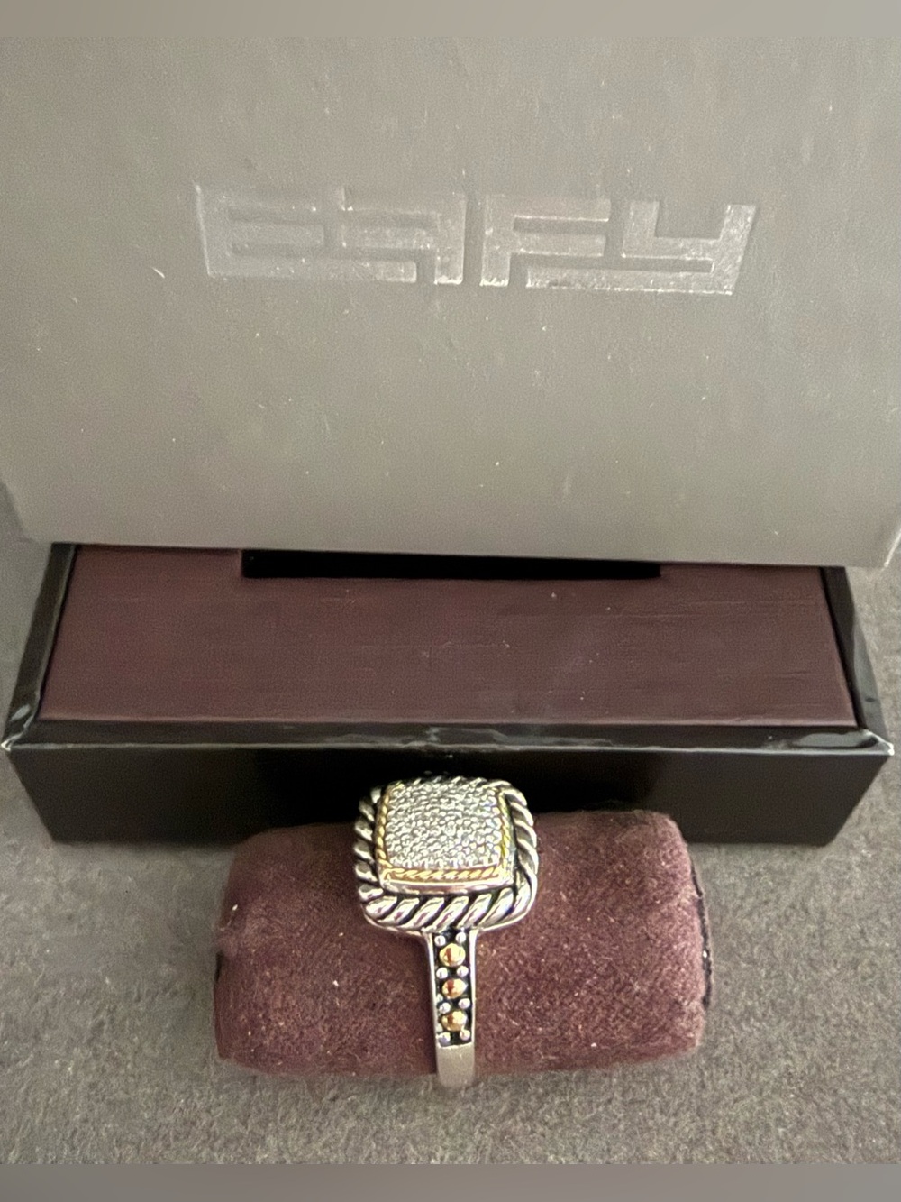 Effy Colleection Effy Ballissima Diamond Statement Ring - Picture 7 of 14